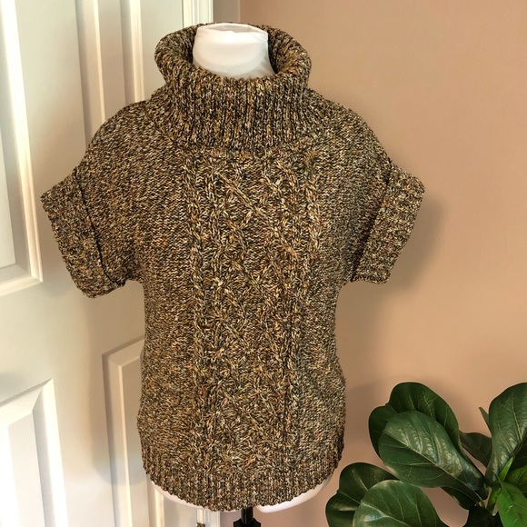 Dress Barn Sweaters - Dress Barn l Short Sleeve Turtleneck Sweater